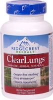 RidgeCrest Herbals ClearLungs®