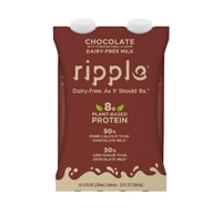 Ripple Dairy Free Nutritious Pea Milk Beverage Chocolate