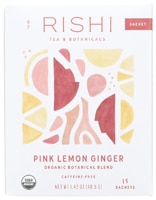 Rishi Tea Organic Pink Lemon Ginger Tea