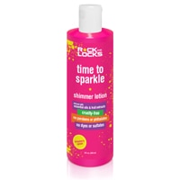 Rock The Locks Kids Shimmer Body Lotion It's Time to Sparkle Strawberry Splash