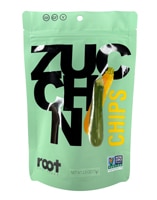 Root Foods Zucchini Chips Organic Non GMO Gluten Free Vegan Sea Salt