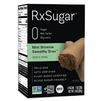 RxSugar Gluten Free Non-GMO Swealthy Snax Bar Mint Brownie