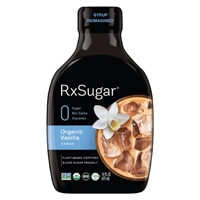 RxSugar Syrup 0 Sugar, Net Carbs, and Glycemic Organic Vanilla