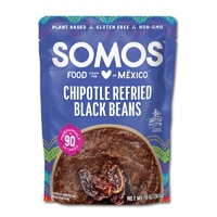 SOMOS Refried Black Beans Plant Based Chipotle