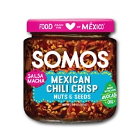 SOMOS Salsa Macha Mexican Chili Crisp Nuts & Seeds