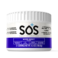 SOS Hydration Daily Hydration Electrolytes Mixed Berry