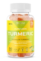 SUKU Vitamins Turmeric Gummies Lemon Lime