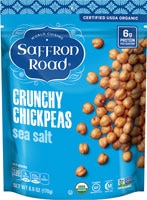 Saffron Road Crunchy Chickpeas Gluten Free Sea Salt