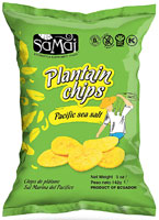 Samai Plantain Chips Pacific Sea Salt