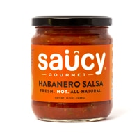 Saucy Gourmet Salsa No Added Sugars Habanero