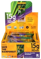 Save The Rainforest Bar by Shanti Balance Organic 15g Protein Bar Mexican Chocolate Mulberry