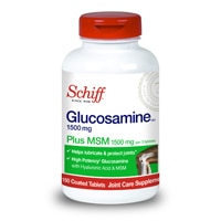 Schiff Coated Tablets Hyaluronic Acid Glucosamine + MSM