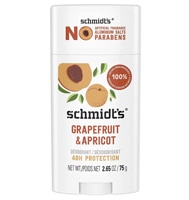 Schmidt's Natural Deodorant Aluminum-Free - Grapefruit & Apricot