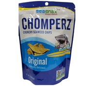 SeaSnax Chomperz Crunchy Seaweed Chips Original