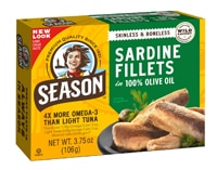 Season Sardine Fillets in 100% Olive Oil