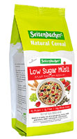 Seitenbacher Natural Cereal Low Sugar Musli Strawberry Grains Nuts