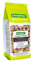 Seitenbacher Organic Muesli Natural Cereal #23 Choco Coconut