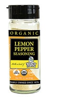 Selina Naturally Organic Lemon Pepper Seasoning with a Hint of Celtic Sea Salt