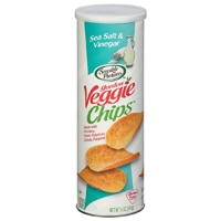 Sensible Portions Garden Veggie Chips Canister Gluten Free Sea Salt & Vinegar