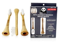 Senzacare SenzaBamboo Replacement Bamboo Brush Heads