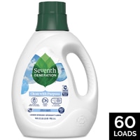 Seventh Generation Liquid Laundry Detergent 60 Loads Fragrance Free