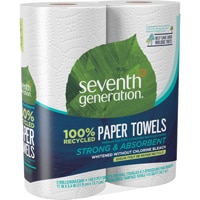 Seventh Generation Paper Towels 100% Recycled Paper 2-Ply White