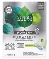 Seventh Generation Power+ Dishwasher Detergent Packs - Fresh Citrus