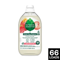 Seventh Generation Ultra Concentrated Liquid Laundry Detergent EasyDose 66 Loads Mango & Mandarin