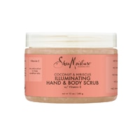 SheaMoisture Cruelty-Free Coconut & Hibiscus Illuminating Hand & Body Scrub for Dull Skin