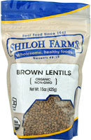 Shiloh Farms Organic Non-GMO Brown Lentils