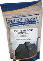 Shiloh Farms Organic Petite Black Lentils