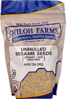 Shiloh Farms Organic Sesame Seeds Unhulled