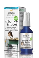 Siddha Remedies Kids Homeopathic Oral Spray Attention & Focus