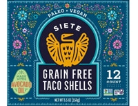 Siete Grain Free Taco Shells Made with Avocado Oil