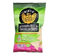 Siete Grain Free Tortilla Chips Lime