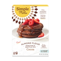 Simple Mills Almond Flour Pancake & Waffle Mix Gluten Free Cocoa