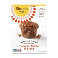 Simple Mills Gluten Free Almond Flour Baking Mix Pumpkin Muffin & Bread