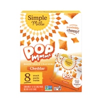 Simple Mills Pop Mmms Veggie Flour Baked Crackers Snack Packs Cheddar