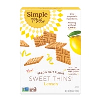 Simple Mills Sweet Thins Gluten Free Lemon