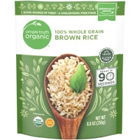 Simple Truth Organic 90 Second Rice 100% Whole Grain Brown