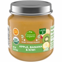 Simple Truth Organic Baby Food Puree Level 2 Apple Banana & Kiwi