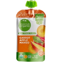 Simple Truth Organic Baby Food Puree Level 2 Carrot Apple Mango