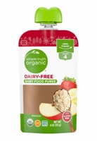 Simple Truth Organic Baby Food Puree Level 4 Apple Strawberry Oatmeal