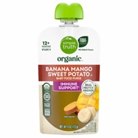 Simple Truth Organic Baby Food Puree Level 4 Immune Support Banana Mango Sweet Potato