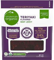 Simple Truth Organic Beef Jerky Teriyaki