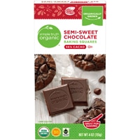 Simple Truth Organic Chocolate Baking Squares Semi Sweet Chocolate