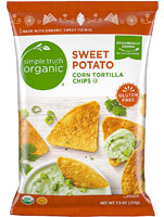 Simple Truth Organic Corn Tortilla Chips Sweet Potato