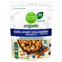 Simple Truth Organic Granola Oats Honey and Blueberry