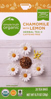 Simple Truth Organic Herbal Tea Chamomile with Lemon