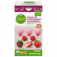 Simple Truth Organic Hibiscus Strawberry & Raspberry Flavored Herbal Tea